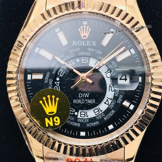 勞力士複刻手錶 Rolex天行者系列SKY-DWELLER經典男士休閒腕表  gjs1900